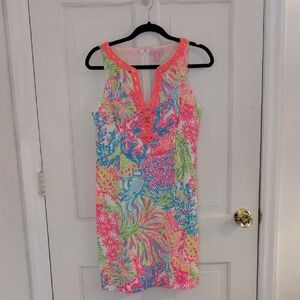 Lilly Pulitzer Pastel Multicolor Shift Dress